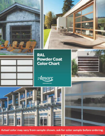 Amarr Aluminum RAL Colors