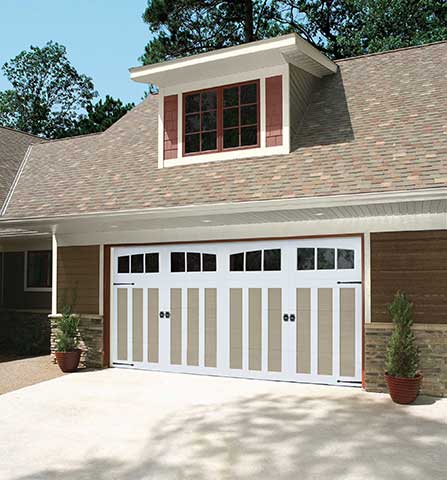 Carriage Court Bradberry Sandtone Garage Door